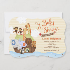 SS Noah/Noah's Ark Baby Shower Einladung