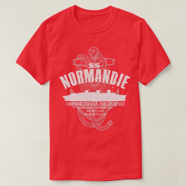 SS Normandie T-Shirt (Design vorne)