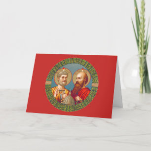 SS. Peter und Paul (JMAS 01) Leere Grußkarte Karte