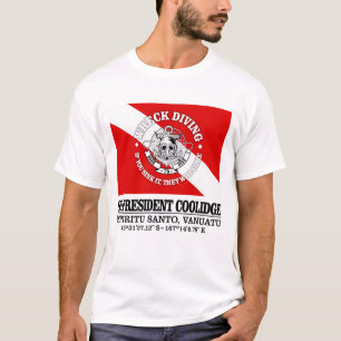 SS Präsident Coolidge (beste Wracks) T-Shirt