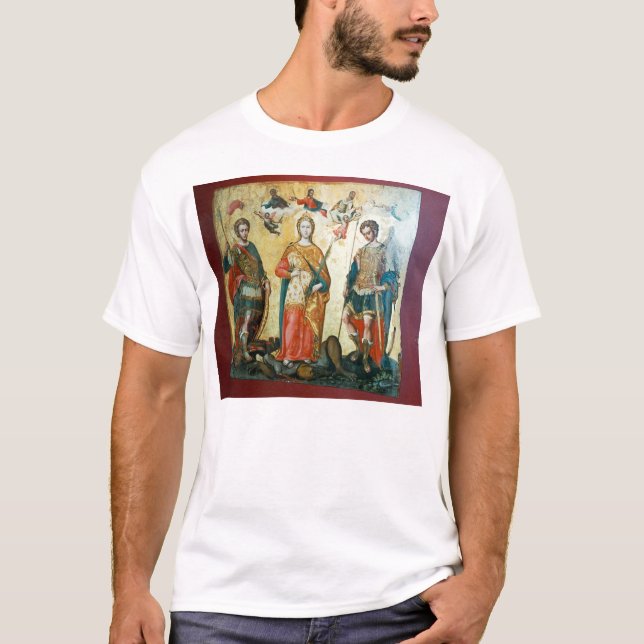 SS. Sergius, Justina u. Bacchus T-Shirt (Vorderseite)