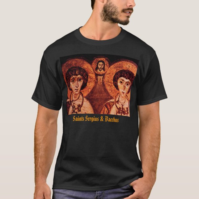 SS. Sergius u. Bacchus, Heilige Sergius u. Bacchus T-Shirt (Vorderseite)