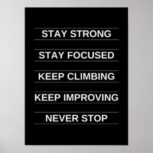 SS, SF, KC, KI, NS - Motivierend Poster