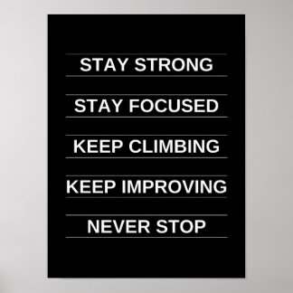 SS, SF, KC, KI, NS - Motivierend Poster