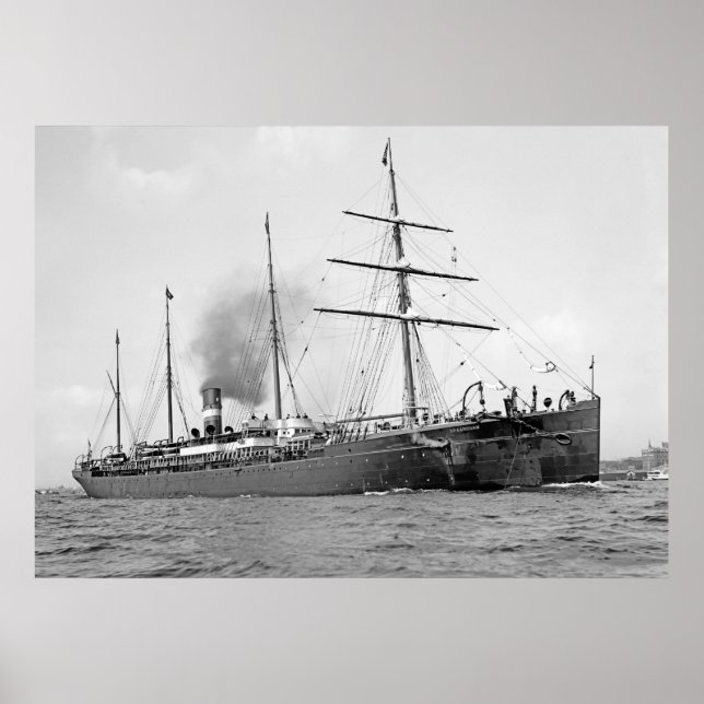 SS Spaarndam Poster (Vorne)