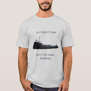 SS-Tal-Lagerausschnitt-Shirt T-Shirt