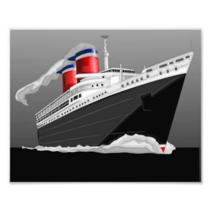 SS United Staaten im Gange Fotodruck