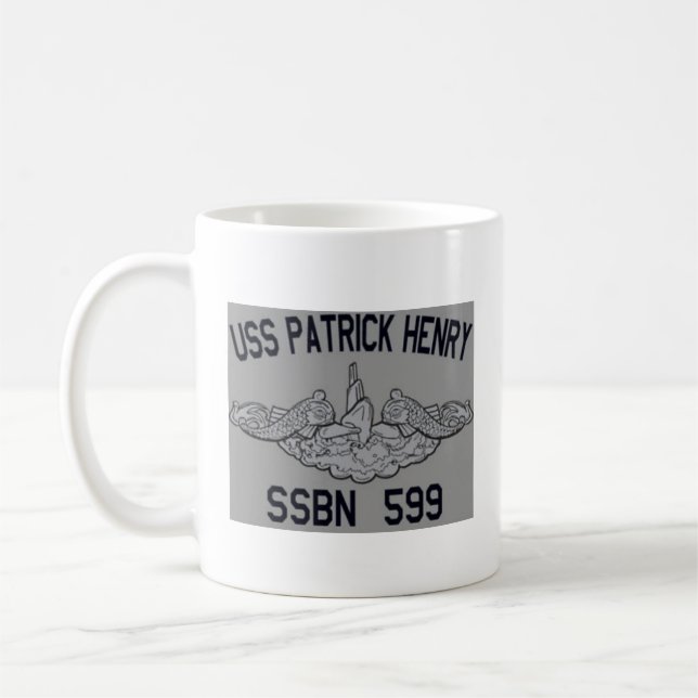 SSBN 599 USS Patrick Henry (SSBN-599) Tasse (Links)