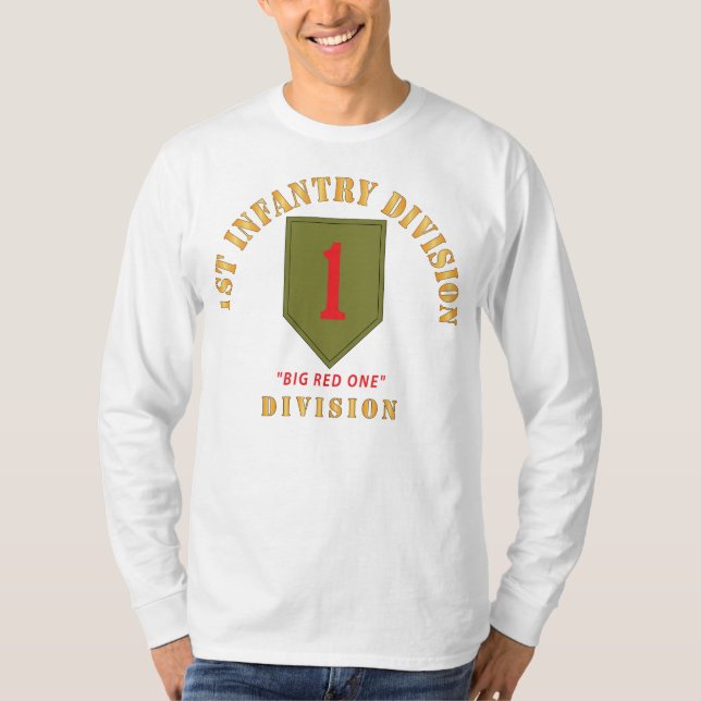 SSI - 1. Infanterie-Division - Big Red One T-Shirt (Vorderseite)