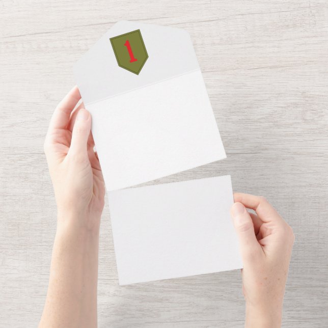 SSI - 1. Infanterie-Division mit TXT All In One Einladung (Abreißen)