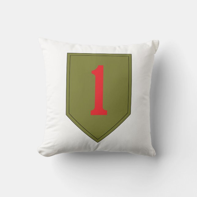 SSI - 1. Infanterie-Division mit TXT Kissen (Vorderseite)