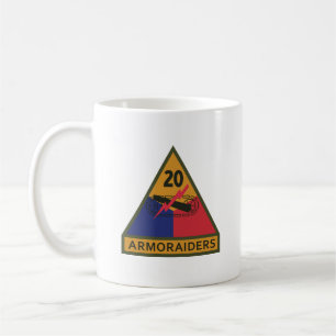 SSI - 20. gepanzerte Division mit Namensband Kaffeetasse