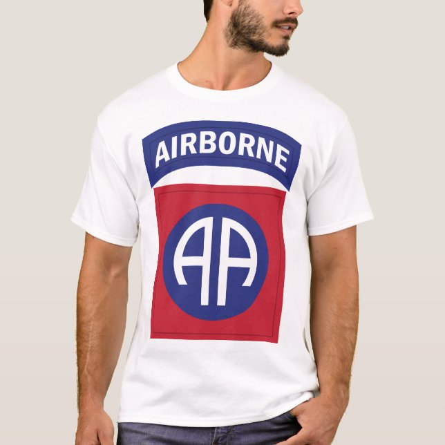 SSI - 82. Im Flugzeug Abteilung T-Shirt (Vorderseite)