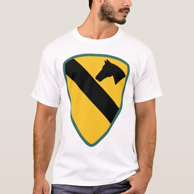 SSI - Division 1. Cavalry T-Shirt (Vorderseite)