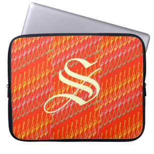 SsParade Rotglühen Laptopschutzhülle