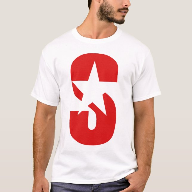 SSR Stern-Logorot T-Shirt (Vorderseite)