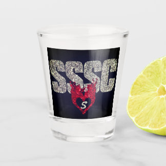 SSSC SHOT GLASS BLOCK SCHNAPSGLAS