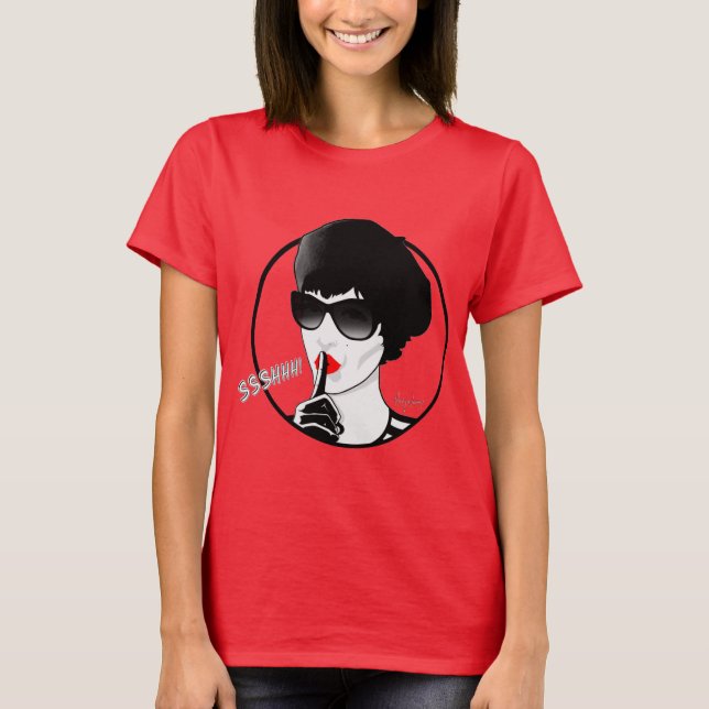 Ssshhh! T-Shirt (Vorderseite)