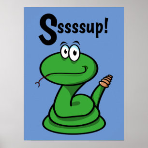 Sssssup! Schlange Poster