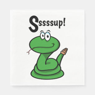 Sssssup! Schlange Serviette