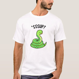 Sssup Funny Hissing Snake Pun T-Shirt