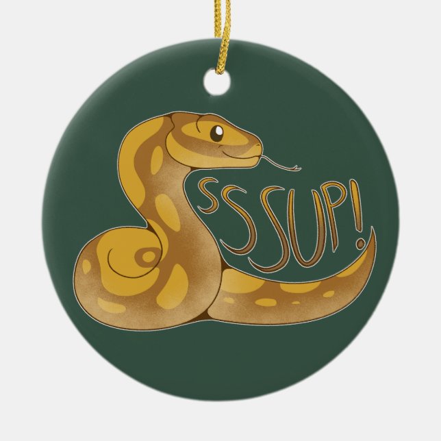 SSSup! Keramik Ornament (Vorne)