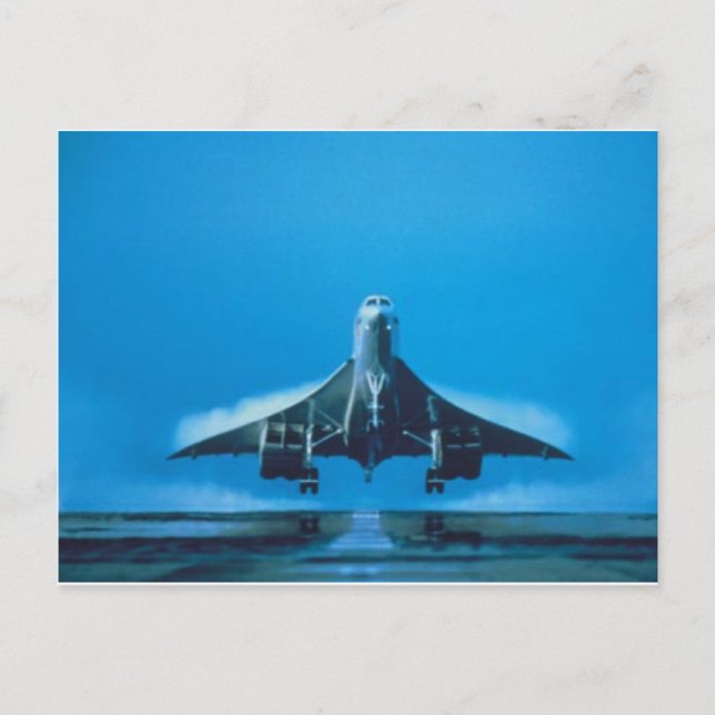 SST-CONCORDE POSTKARTE (Vorderseite)