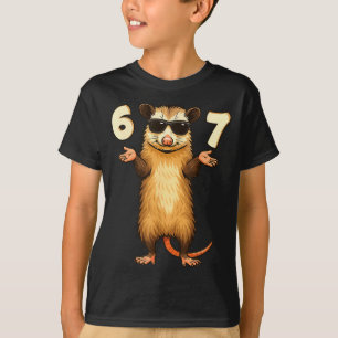 Ssum 67 Handbewegung Meme Lustig Kinder Jugendlich T-Shirt