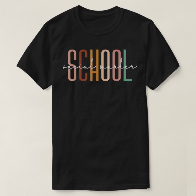 SSW Social Work Student Grad T-Shirt (Design vorne)