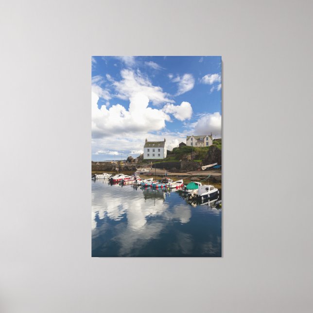 St Abbs, Schottland Leinwanddruck (Vorderseite)