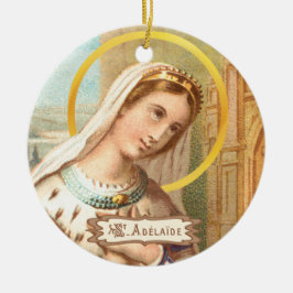 St. Adelaide, Kaiserin Heiliger Römer (LT 03) Keramik Ornament