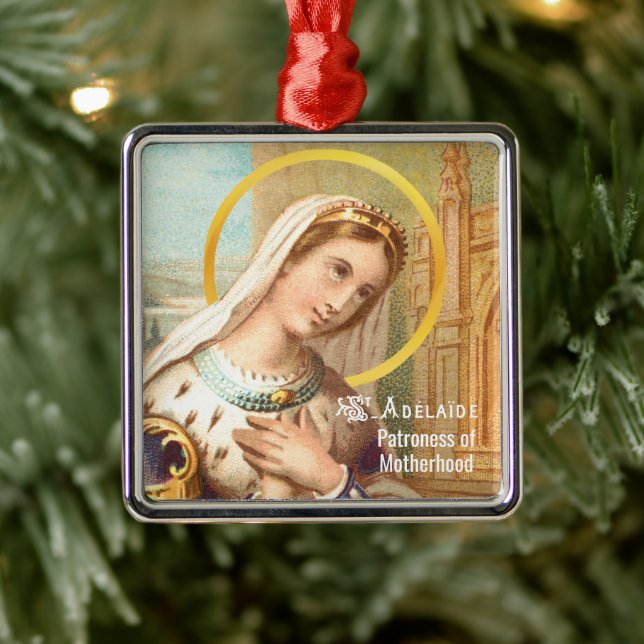 St. Adelaide, Kaiserin Heiliger Römer (LT 03) Ornament Aus Metall (Baum)