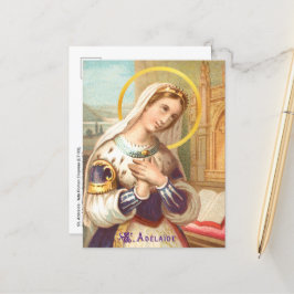 St. Adelaide, Kaiserin Heiliger Römer (LT 03) Postkarte