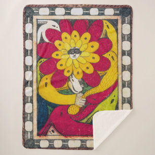 St. Adolf-Throne, Blume   Adolf Wö lfli   Sherpadecke