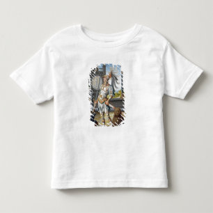 St. Adrian in der Rüstung in einer offenen Kleinkind T-shirt