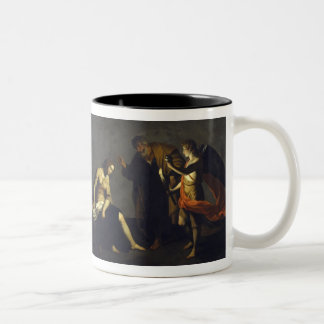 St. Agatha mit St Peter u. Engel - Alessandro Zweifarbige Tasse