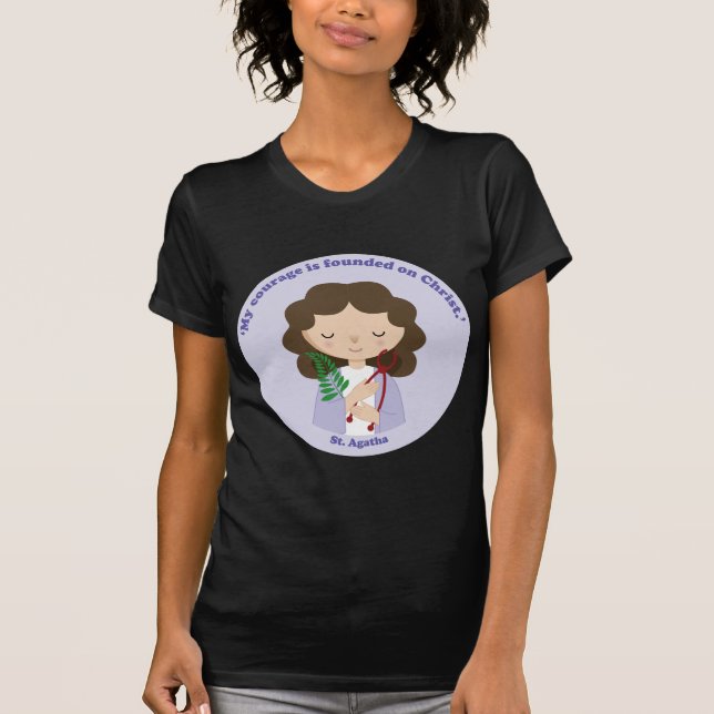 St. Agatha T-Shirt (Vorderseite)