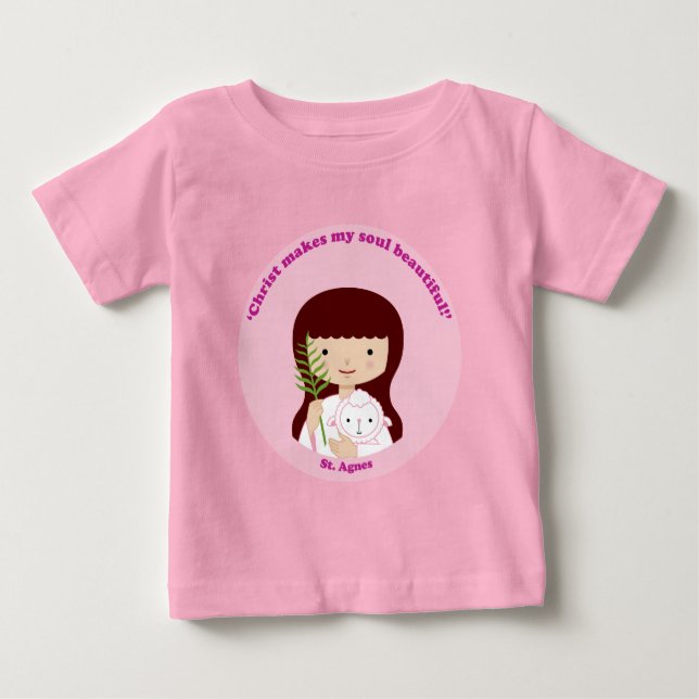 St. Agnes Baby T-shirt (Vorderseite)