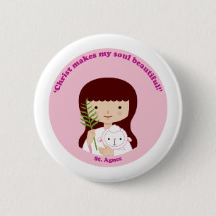 St. Agnes Button
