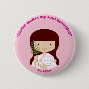 St. Agnes Button
