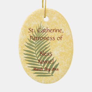 St. Agnes of Rome (BC 01) Keramik Ornament