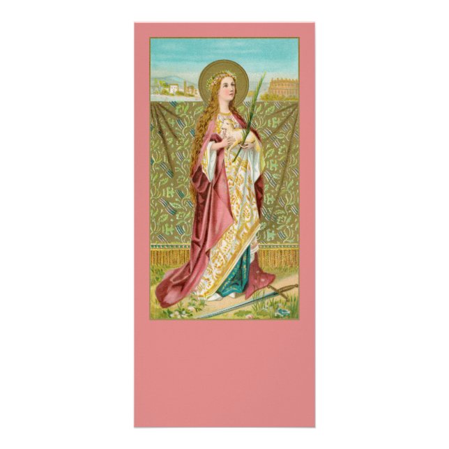 St. Agnes of Rome (BC 01) Werbekarte (Vorne)