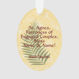St. Agnes of Rome (MH 01) Acryl Ornament