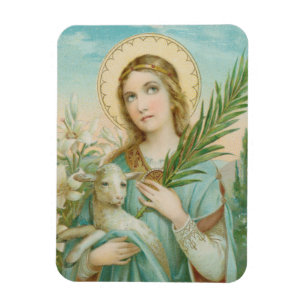 St. Agnes of Rome (MH 01) Magnet