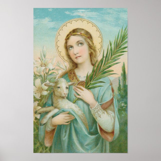 St. Agnes of Rome (MH 01) Poster (Vorne)