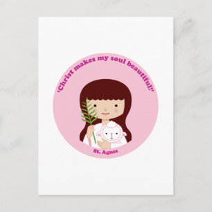 St. Agnes Postkarte