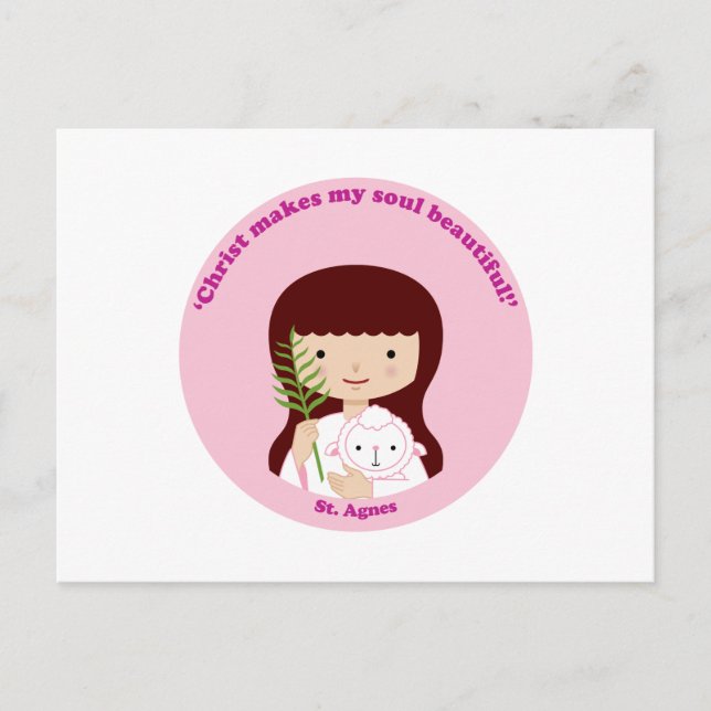 St. Agnes Postkarte (Vorderseite)