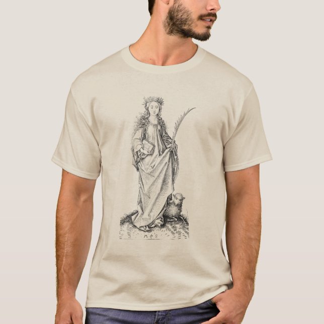 St Agnes T - Shirt (Vorderseite)