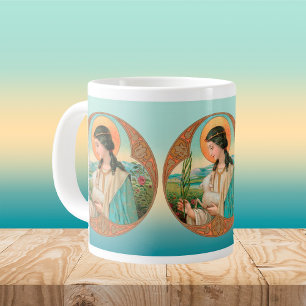 St. Agnes von Rom (BK 006) Jumbo-Mug Jumbo-Tasse