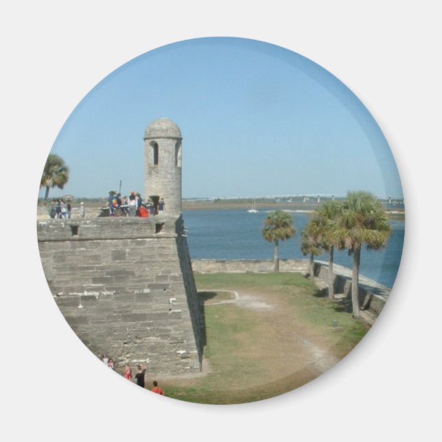 St Agustine Magnet (Vorne)